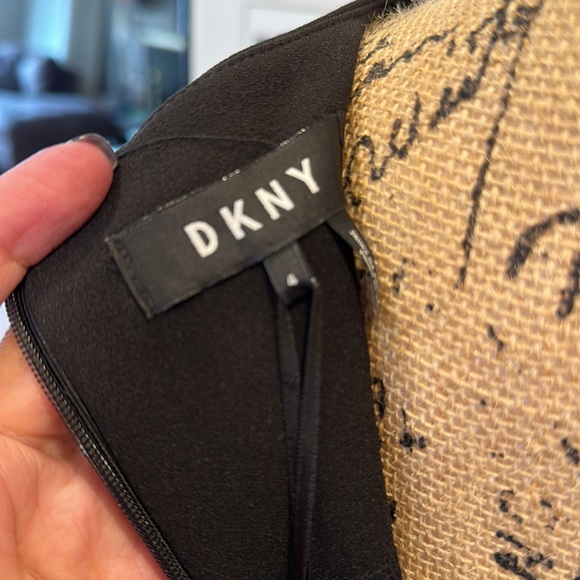 NWT DKNY Black Dress - Picture 7 of 7